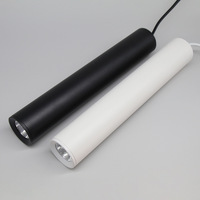 Luminaire suspendu en aluminium pour cuisine moderne, îlot de salle à manger, lustre, long tube cylindrique