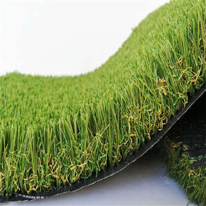 JTN Tapis naturel extérieur résistant aux UV Gazon de jardin synthétique artificiel pour paysage Gazon artificiel de haute qualité - Product Image 4