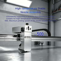 Impresora 3D FDM de Alta Velocidad y Gran Volumen, Chasis Abierto de 1000 mm, Máquina Industrial Compatible con Filamento de 2.85/3.5 mm, Cama Calefactada Automática
