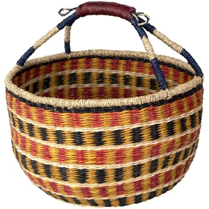 Cesta de Almacenamiento Bolga de Seagrass Clásica y Colorida, Plegable, Sostenible, Multifuncional, Decoración para el Hogar, Precio de Fábrica al por Mayor - Product Image 3