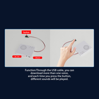 Module sonore en peluche avec enregistreur vocal USB téléchargeable de 16 minutes pour jouet en peluche