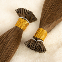Extensions de cheveux I-Tip Slavic européennes à double tirage, cuticules intactes, meilleure qualité pour les marques de salons en Europe