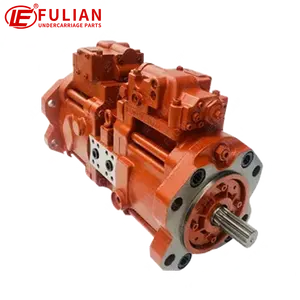 小松6D102发动机PC200-6挖掘机液压泵