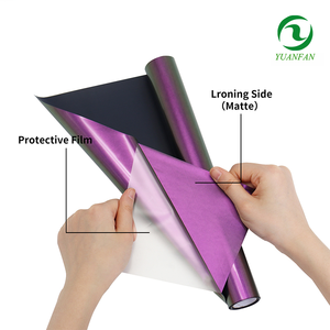 ฟิล์มถ่ายโอนความร้อนแบบล้างทำความสะอาดได้ ยี่ห้อ Yuanfan Chameleon (วัสดุ PU) แบบม้วน - Easyweed <span class=keywords><strong>Panther</strong></span> ขนาด 61 ซม. x 50 ม. หนา 0.1 มม. - Product Image 6