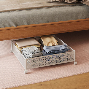 Almacenamiento de ropa y juguetes para niños, contenedor de almacenamiento de ahorro de espacio multifunción de Metal rectangular plegable - Product Image 2