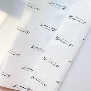 Papier d'emballage de tissu imprimé de Logo personnalisé écologique de luxe pour vêtements