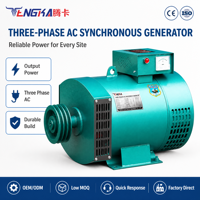 Alternateur de type remorque STC-15, générateur à balais, dynamo 1500 tr/min, triphasé, 5 kW, 10 kW, 20 kW, prix compétitif