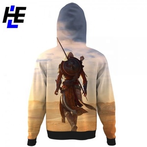 เสื้อมีฮู้ดแขนยาวผ้าฟลีซสำหรับสตรีทแวร์ปักลายสำหรับใส่ไปยิมฤดูหนาว - Product Image 6