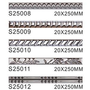 Baldosas cerámicas de 25x100mm Mármol Marrón <span class=keywords><strong>dorado</strong></span> <span class=keywords><strong>Bon</strong></span> azulejo - Product Image 2