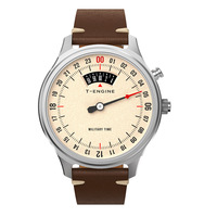 Montre de train unique et étanche au design élégant et innovant avec détails distinctifs, mouvement mécanique pour montre Gearbox