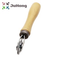 38x3mm Roulement À Billes Rouleau Puzzle Conception Poignée En Bois Stitcher Pneu Patching Outil pour Garage Pneu Réparation Outils