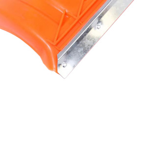 Orange Plastic Snow Shovel With D-Grip Handle 120-140 Cm For Household And Agricultural Use - Product Image 4