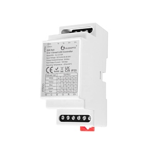 Gledopto 2025 rgbcct Led điều khiển 5-in-1 Wifi chuyển đổi Dimmer với từ xa ZigBee Din Rail LED Dimmer 4 kênh đầu ra - Product Image 1