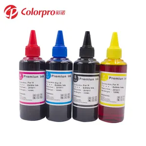 Colorpro 100ml de tinta comestible compatible para H 803 torta de café impresora a 4 color de tinta premium