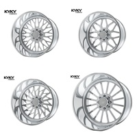 Jantes de camion 20x12 22x12 24x12 20x12 6x139.7 6x5.5 pour GMC Sierra 1500 pour Chevy Silverado 1500 Super Single Style Offroad
