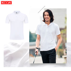 T-shirts polo de golf unis de haute qualité Chemises polo personnalisées avec logo brodé Chemises polo en coton et polyester - Product Image 6