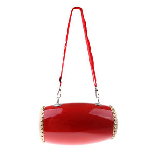 Tamburo tradizionale cinese per bambini grande tamburo durevole scuola materna tamburo di danza del leone che suona musicale - Product Image 4