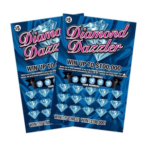 Cartes-cadeaux de loterie de haute qualité, fabricants de billets de loterie, impression de cartes à gratter, impression de billets-cadeaux, billets de loterie - Product Image 1