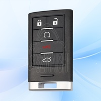 Clé de voiture à distance SZMAISHI pour Cadillac CTS 2008-2013 / Télécommande d'entrée sans clé à 5 boutons / Réf. : 20998255/OUC6000066 Clés de voiture en gros