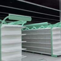 Étagères de gondole Équipement d'épicerie double face Étagères de magasin Étagères de supermarché Étagère de dépanneur Présentoir