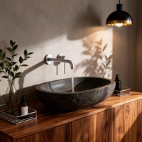 Robinet mural à poignée unique en laiton pour hôtels, design minimaliste, cartouche céramique, mitigeur encastré pour salles de bain