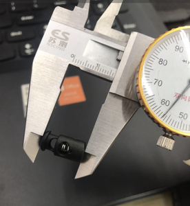 Good quality custom black adjustable plastic spring rope drawstring <strong>toggle</strong> <strong>cord</strong> end <strong>stopper</strong> <strong>lock</strong> - Product Image 2