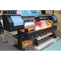 Impresora de inyección de tinta Eco Solvente de 1.6m con cabezal de impresión DX5/DX7 para vinilo, papel tapiz, impresora UV DTF