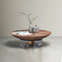 Table basse de luxe tabouret en pierre de marbre blanc naturel Table d'appoint de style moderne ensemble pour salon entrée meubles de maison