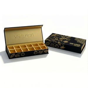 Boîtes cadeaux <span class=keywords><strong>de</strong></span> <span class=keywords><strong>chocolat</strong></span> <span class=keywords><strong>de</strong></span> luxe personnalisées, écologiques, emballage <span class=keywords><strong>de</strong></span> <span class=keywords><strong>chocolat</strong></span> <span class=keywords><strong>de</strong></span> qualité supérieure avec logo - Product Image 3