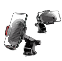 Support de téléphone portable universel rotatif à 360° pour voiture et bureau avec ventouse et verrouillage automatique pour navigation automobile