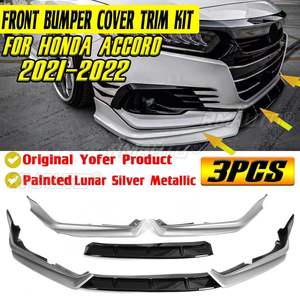 Detachable <b>Car</b> Front Bumper Splitter Lip Body Kit Spoiler <b>Diffuser</b> Guard Protector Cover Trim <b>for</b> Honda <b>for</b> Accord 2021-2022 - Product Image 1