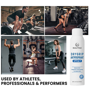 Spray <span class=keywords><strong>Antitranspirante</strong></span> DryGrip de Venta al por Mayor de Fábrica para <span class=keywords><strong>Manos</strong></span> <span class=keywords><strong>y</strong></span> <span class=keywords><strong>Pies</strong></span>, Secado Rápido, Mejora el Agarre, para Escalada, Gimnasia, Levantamiento de Pesas - Product Image 5