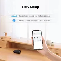 Broadlink RM MAX IR RF WiFi Control Remoto Universal, Hub de Automatización del Hogar Inteligente para TV, Aire Acondicionado, Ventiladores, Persianas, Compatible con Alexa y Google Home