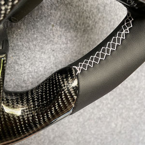 <span class=keywords><strong>Volant</strong></span> sport 4 branches en cuir et fibre de carbone avec écran LED personnalisé pour F150 2015-2019 - Product Image 4