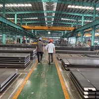 Tôle d'acier laminée à chaud Q235B SS400 A36 S235JR, épaisseur 2-200 mm, découpe sur mesure, matériau de construction S355JR, Q355B