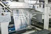 Machine d'emballage automatique de rouleaux de papier toilette F-T5 de qualité industrielle pour papier sanitaire