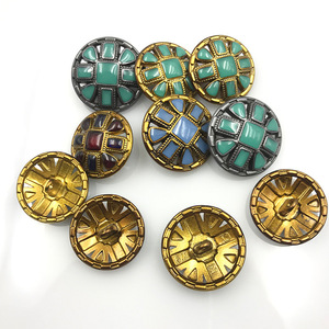 Biểu Tượng Tùy Chỉnh May Kim Loại Áo Blazer Thời Trang Kim Loại Chân Nút Cho Quần Áo - Product Image 2