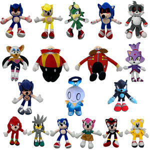 Juguete de Peluche Supersónico de <span class=keywords><strong>Erizo</strong></span> de 28 CM al por Mayor, Muñeco Periférico de Película y Videojuego de Dibujos Animados, Regalo para Niños - Product Image 2