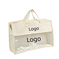 Sac en coton personnalisé de haute qualité, sac à bandoulière en toile transparente, sac de shopping en toile personnalisé OEM