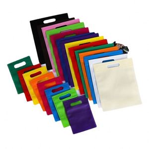 Sac non tissé de haute qualité, écologique, recyclé, avec logo personnalisé, découpé en D - Product Image 5