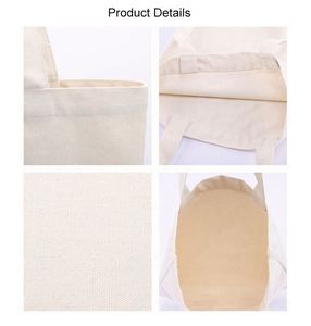 Sac fourre-tout en toile de coton de taille standard avec impression par sublimation de logo personnalisé, promotionnel - Product Image 2