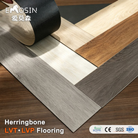 Wasserdichter SPC Kunststoff PVC Klick-Verschluss Luxus Vinyl Fliesen Planke Ineinandergreifender LVP LVT Bodenbelag