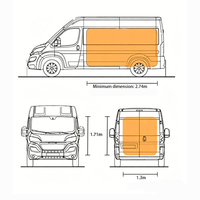 Kit de conversion de fourgonnette en camping-car modulaire, système d'armoires pour mini-camping-cars, pour fourgons utilitaires