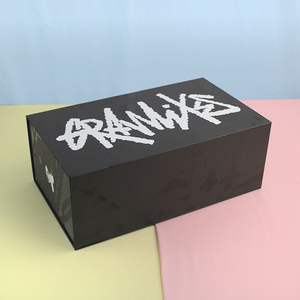 Custom Flip Top Magnetic <b>Lock</b> Rigid Gift <b>Box</b> <b>with</b> Ribbon & Insert for Luxury Lighter Corrugated Paper Packaging Shipping <b>Box</b> - Product Image 3