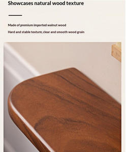 <span class=keywords><strong>Console</strong></span> murale ultra-étroite moderne pour salon, construction en bois massif, durable, stable, facile à nettoyer, meubles de salon - Product Image 3