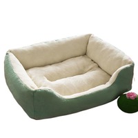 Offre Spéciale personnalisable lit pour chien épaissi chien chenil hiver chat nid universel résistant aux morsures chiens tapis pour animaux de compagnie dormir