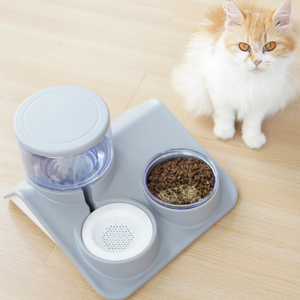 Groothandel Plastic Automatische Kattenhond Waterdispenser En Voerbak - Product Image 5