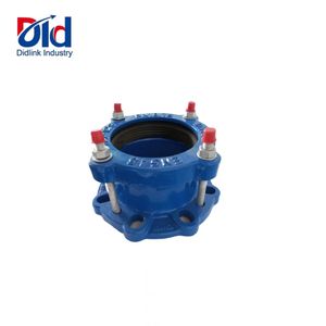 PN10 PN16 adaptateur de bride universel Flexible accouplement HDPE PVC PE DI raccord de tuyau pour HDPE PVC PE clapets <span class=keywords><strong>anti</strong></span>-<span class=keywords><strong>retour</strong></span> en fonte ductile - Product Image 6