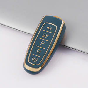 Housse de protection complète en TPU pour clé de voiture, pour <span class=keywords><strong>Ford</strong></span> Mondeo <span class=keywords><strong>Focus</strong></span> Fiesta Escort EcoSport Lincoln Mustang - Product Image 1