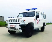 Véhicule d'urgence 4x4 à essence et diesel, ambulance, clinique médicale, ambulance de soins intensifs, camionnette, modèle très demandé